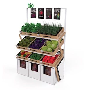 Fruit and vegetable display A