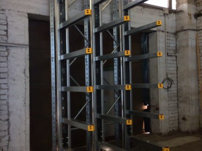 Console shelving systems for warehouses - VVN.LV 12