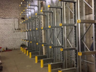 Console shelving systems for warehouses - VVN.LV 4