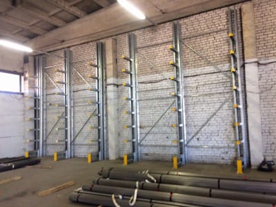 Console shelving systems for warehouses - VVN.LV 10