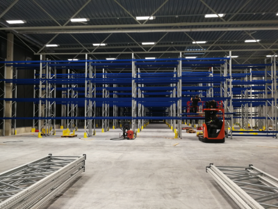 Warehouse and pallet racking system in Tallinn