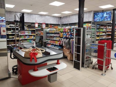 Retail chain "TOP", Tukums, Latvia