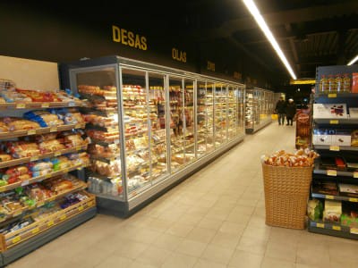 Cold showcases - TOP store in Salacgriva