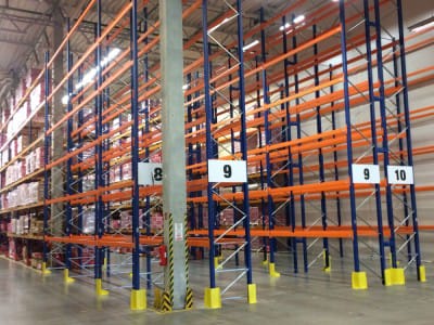 Warehouse shelves on 7 floors VVN.LV 2