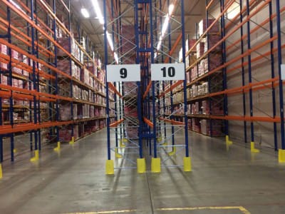 Warehouse shelves on 7 floors VVN.LV 3