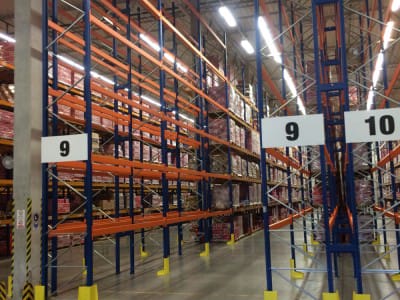 Warehouse shelves on 7 floors VVN.LV 5