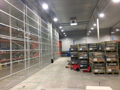 Warehouse in Estonia - assembled warehouse shelving systems - VVN.LV. 5