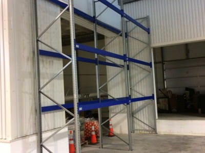 Warehouse in Estonia - assembled warehouse shelving systems - VVN.LV. 8