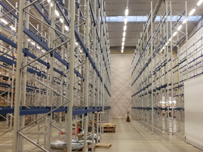 delivery and installation of pallet racks Estonia 3