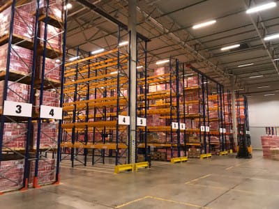 Warehouse of company "DHL Logistics Latvia"