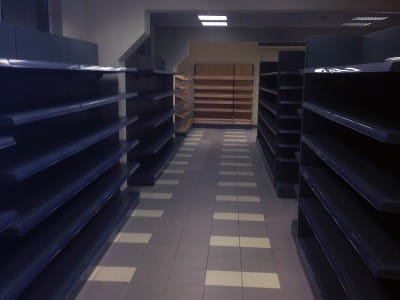 New store shelves - Top store in Aizkraukle