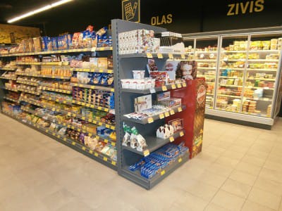 Store shelves - TOP store in Salacgriva