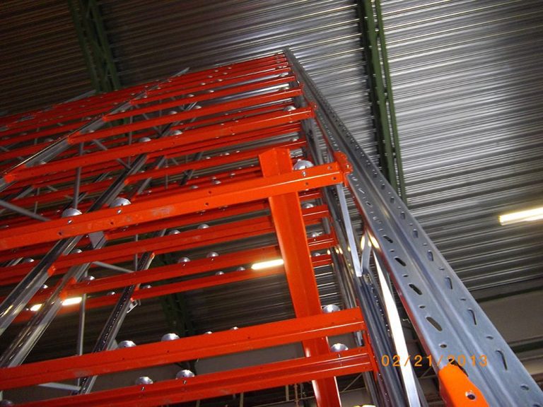 DRIVE-IN Installation of warehouse shelving systems - Sweden 3