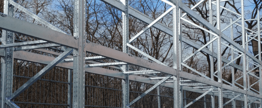 UX – a rack resistant to wind and snow