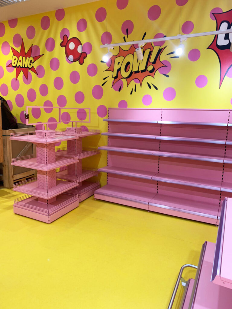 Children's shop set up