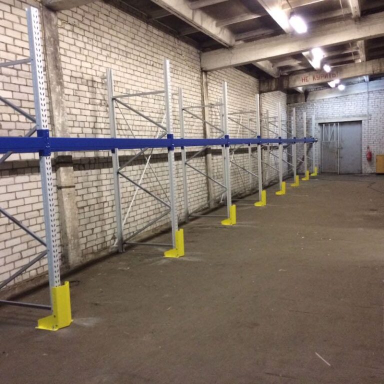 Development of warehouse shelving system UAB "OSAMA" - Riga 7