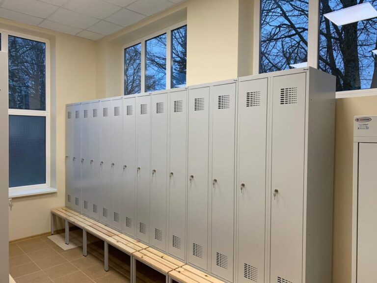 In December 2020, VVN delivered and installed metal wardrobes to the company "Valmieras Namsaimnieks". 4