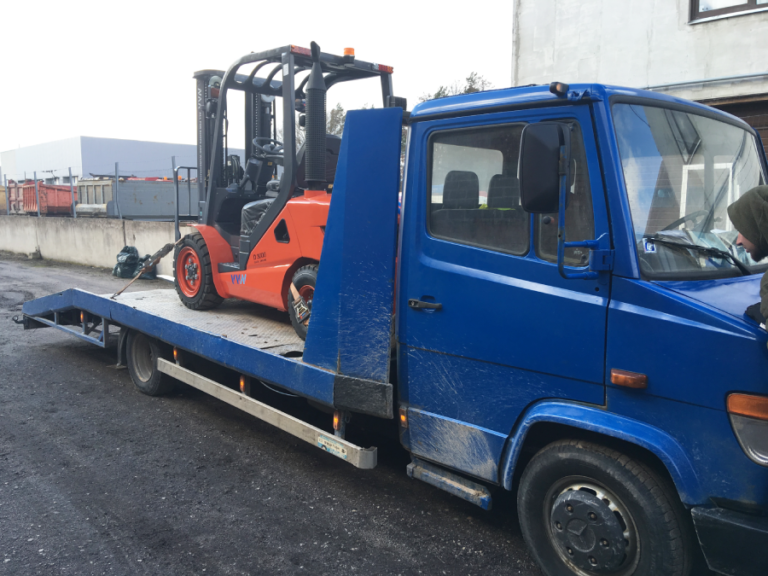 Diesel forklift D3000 delivery to the company "Usi"