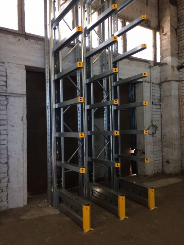 Console shelving systems for warehouses - VVN.LV 12