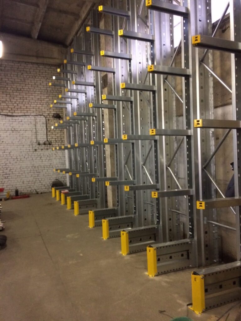 Console shelving systems for warehouses - VVN.LV 4