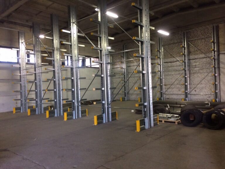 Console shelving systems for warehouses - VVN.LV 5