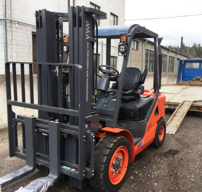 Diesel forklift D3000 delivery to the company "Usi"