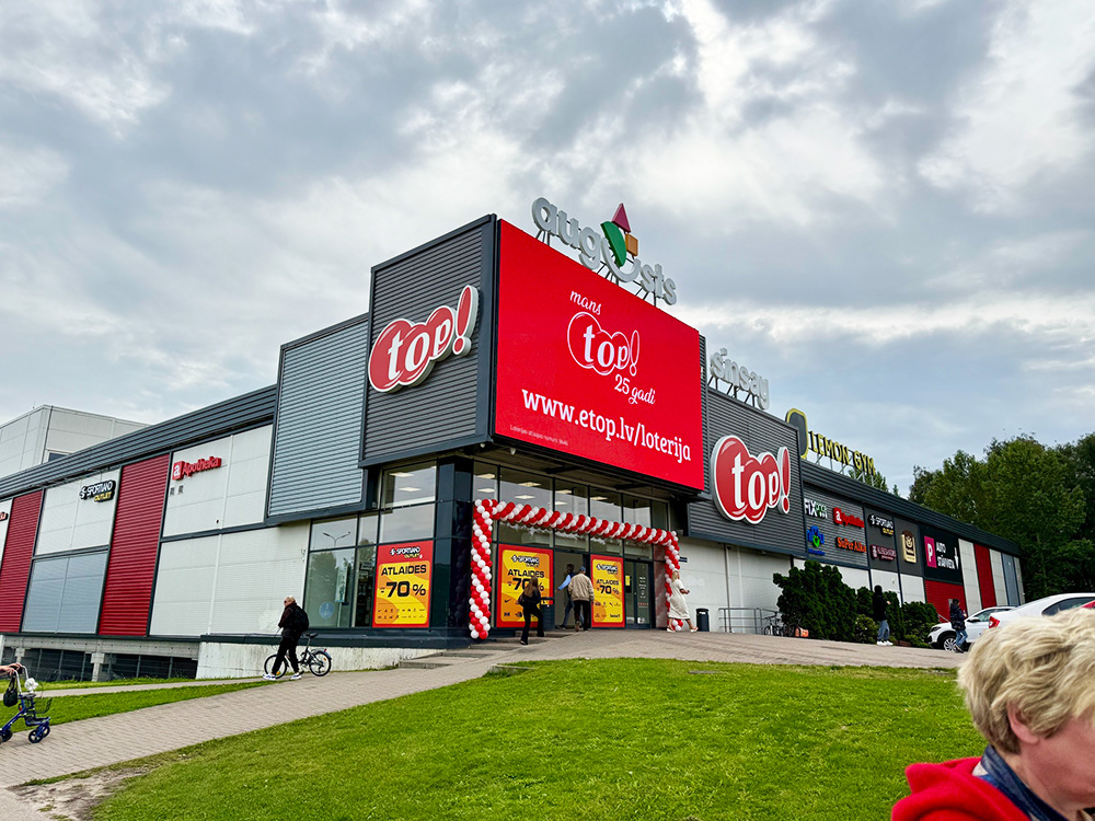 Jaunais Top veikals Pļaviniekos