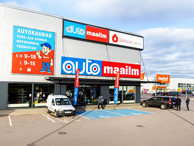 Salome auto veikala iekārtošana Rakverē