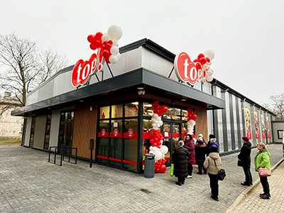 Jaunais Top veikals Liepājā